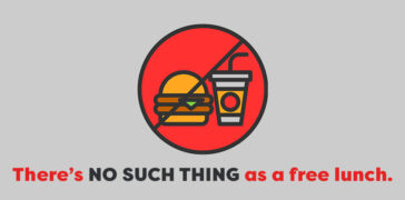 Everything has a cost. A market only looks free to the person who is willing to unconditionally ignore its underlying restrictions and tolls (whether they be financial, social, environmental. etc)